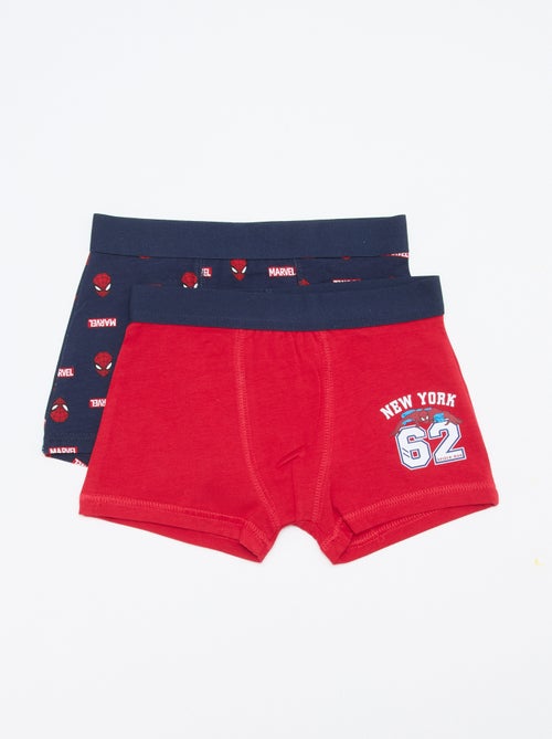 Set van 2 boxershorts 'Spider-man' - Kiabi