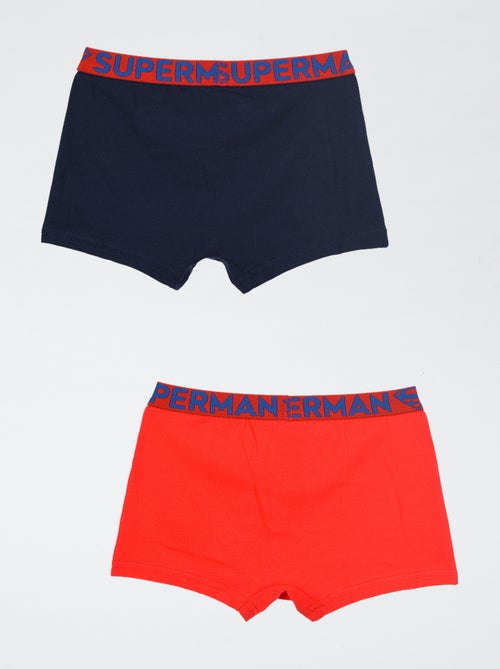 Set van 2 boxershorts 'Superman' - Kiabi Set van 2 boxershorts 'Superman' - Kiabi