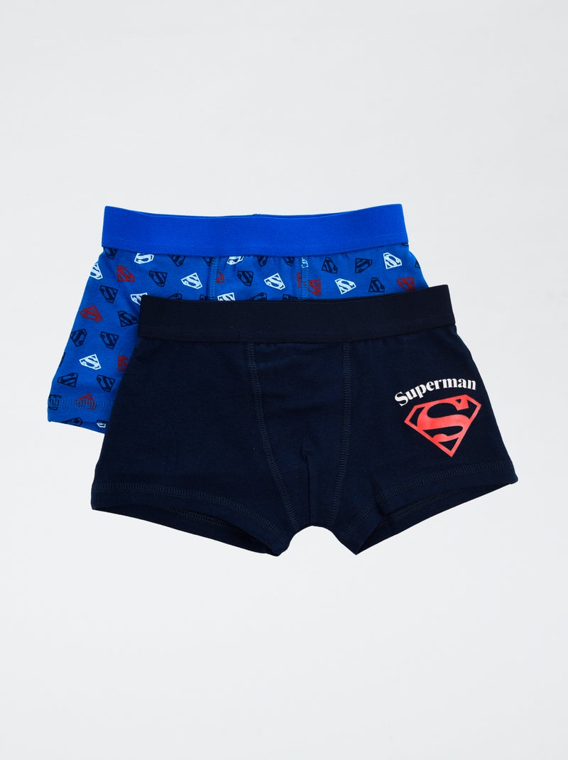 Set van 2 boxershorts 'Superman' Rood - Kiabi