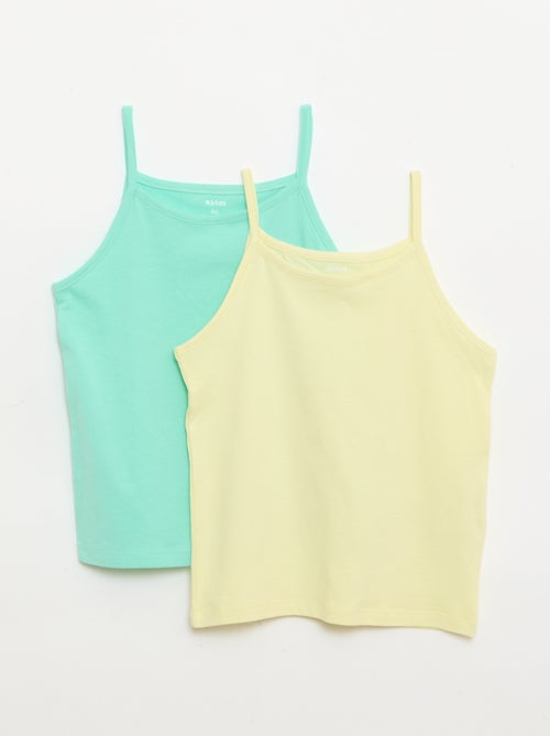 Set van 2 débardeurs - Kiabi