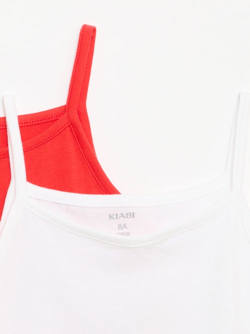 Set van 2 débardeurs - Kiabi