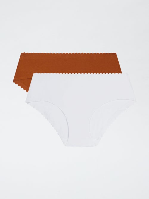 Set van 2 'Dim' 'Body touch' slipjes - Kiabi
