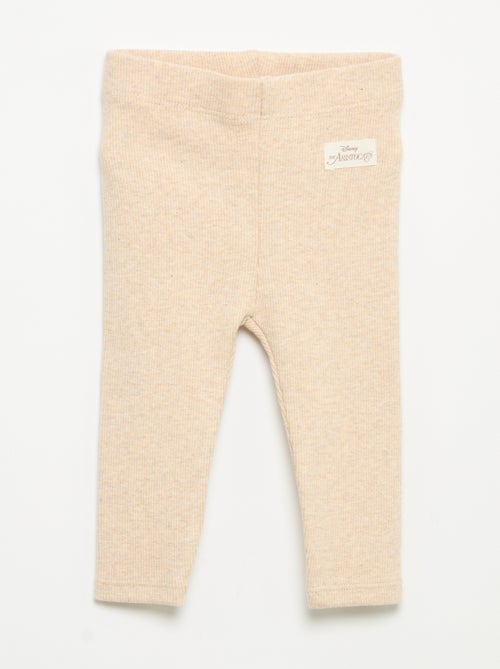 Set van 2 'Disney' leggings van geribd jerseytricot - Kiabi