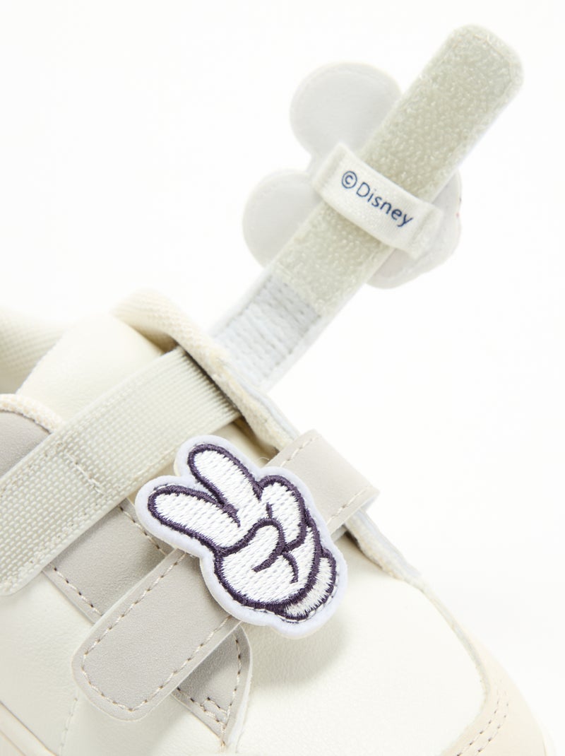 Set van 2 'Disney'-patches om op klittenband te schuiven Biege - Kiabi