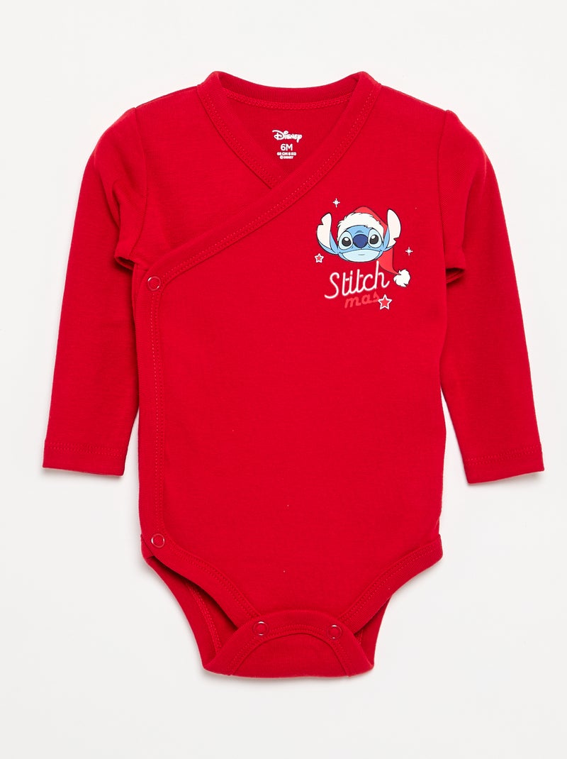 Set van 2 Disney-rompertjes Rood - Kiabi