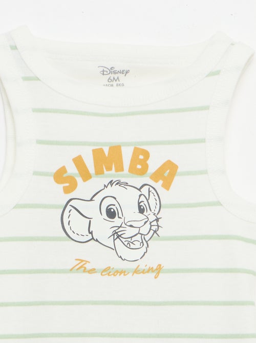 Set van 2 'Disney' tanktopbody's - Kiabi