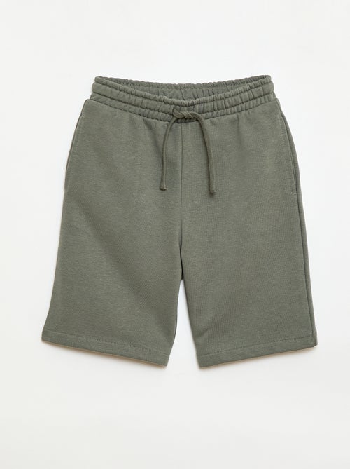 Set van 2 effen katoenen shorts - Kiabi