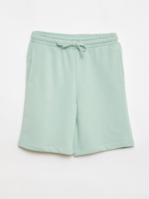 Set van 2 effen katoenen shorts - Kiabi