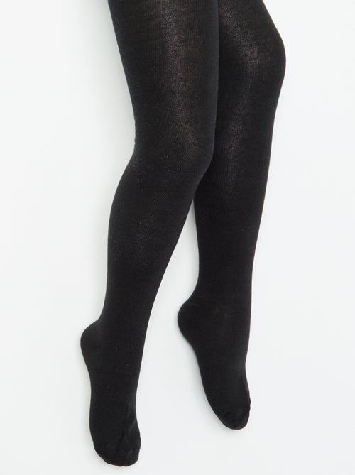 Set van 2 effen panty's - Kiabi