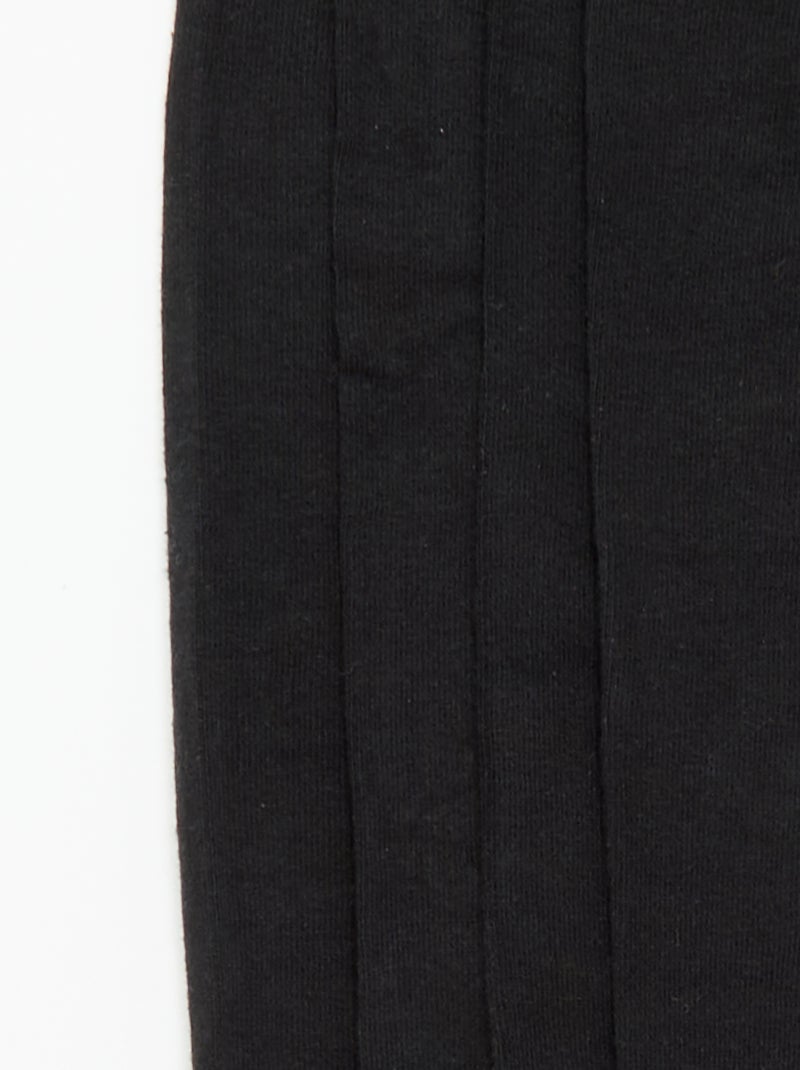 Set van 2 effen panty's Zwart - Kiabi