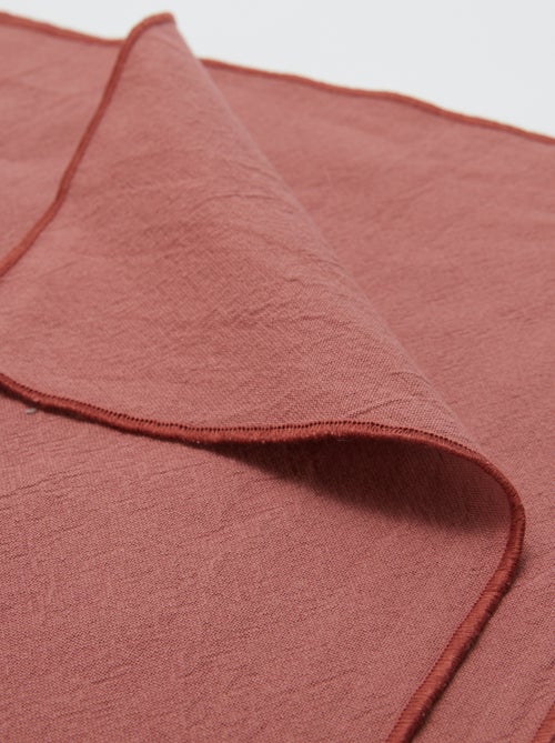 Set van 2 effen placemats/servetten 2-in-1 (32x40 cm) - Kiabi Home - Kiabi