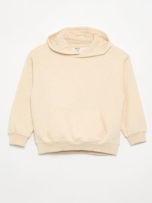 Set van 2 effen sweaters met capuchon - Kiabi