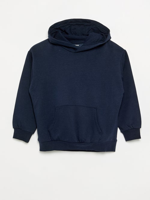Set van 2 effen sweaters met capuchon - Kiabi Set van 2 effen sweaters met capuchon - Kiabi