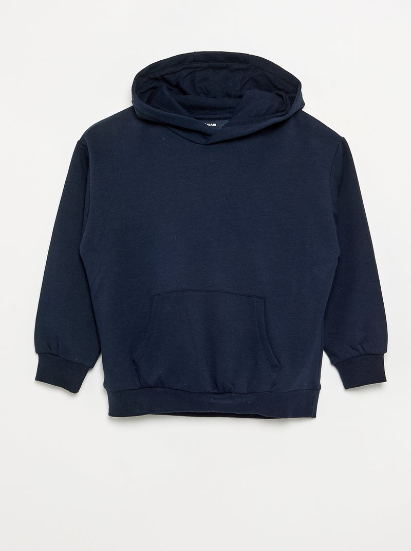 Set van 2 effen sweaters met capuchon Grijs - Kiabi