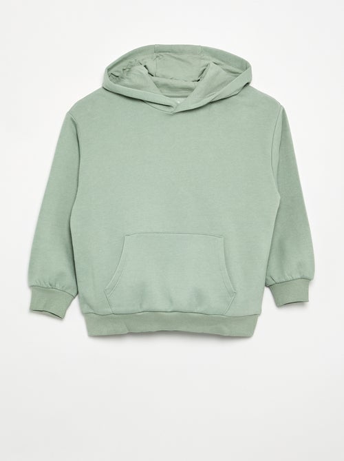 Set van 2 effen sweaters met capuchon - Kiabi Set van 2 effen sweaters met capuchon - Kiabi