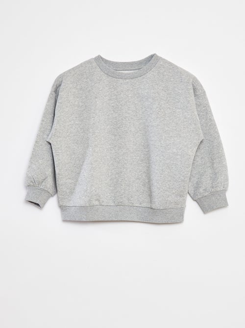 Set van 2 effen sweaters van fleece - Kiabi