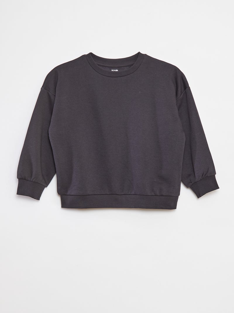 Set van 2 effen sweaters van fleece Grijs - Kiabi