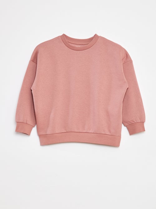 Set van 2 effen sweaters van fleece - Kiabi