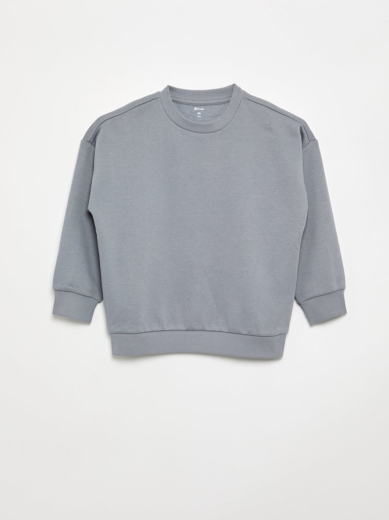 Set van 2 effen sweats Bruin - Kiabi