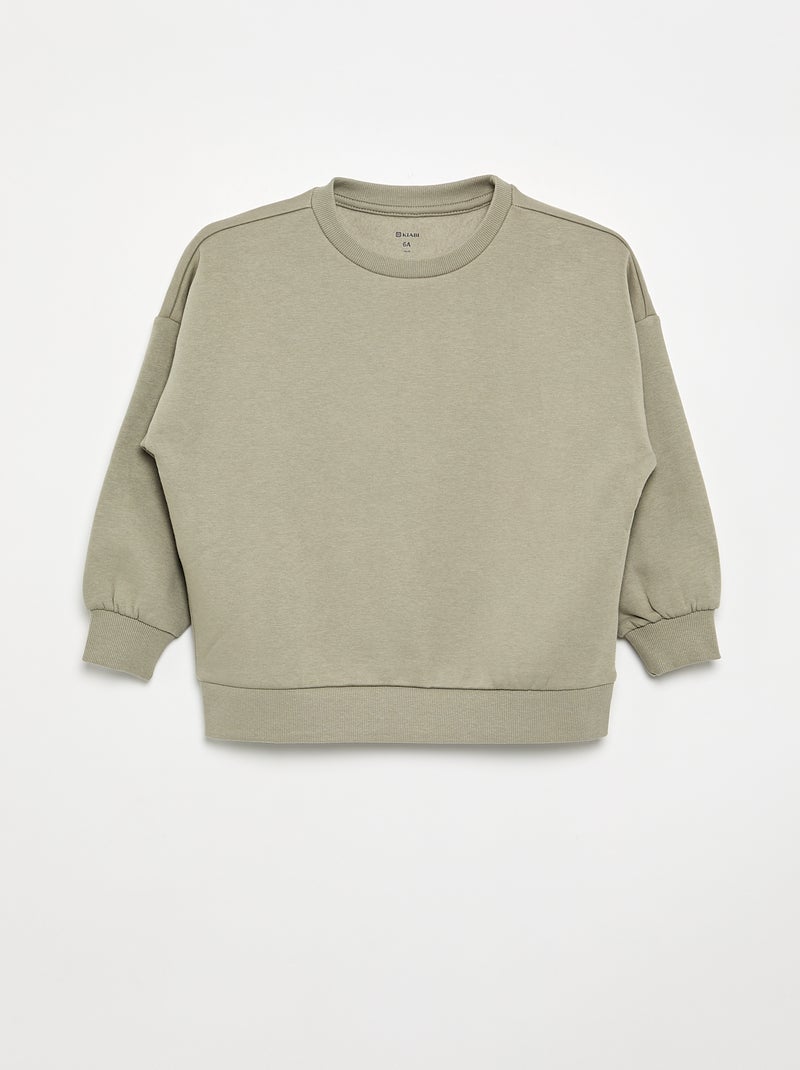 Set van 2 effen sweats Bruin - Kiabi