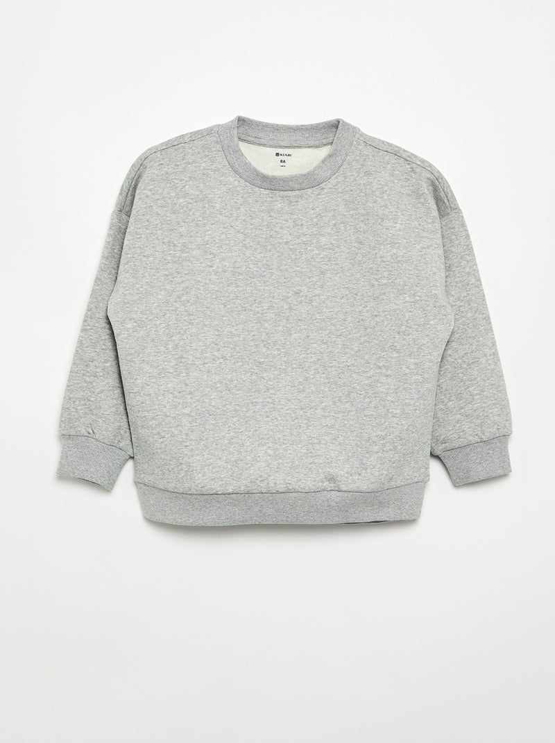Set van 2 effen sweats Grijs - Kiabi