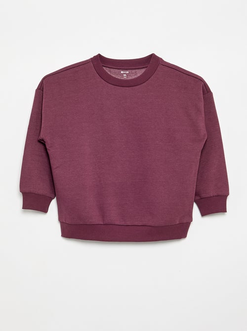 Set van 2 effen sweats - Kiabi