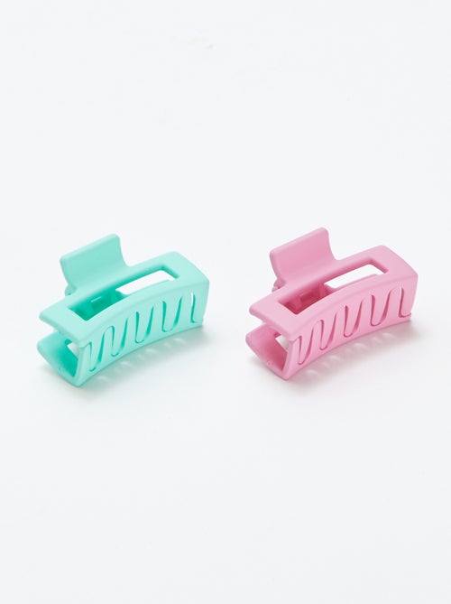 Set van 2 elastieken + 2 speldjes - Kiabi