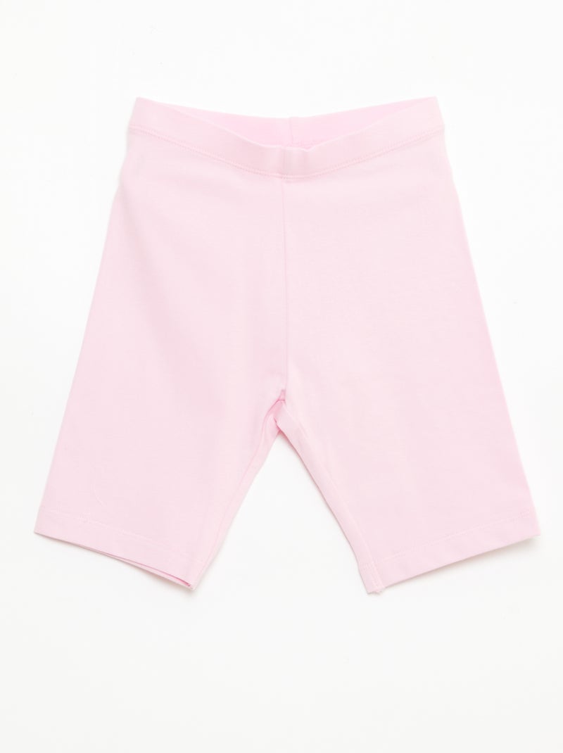 Set van 2 fietsbroeken Rose - Kiabi