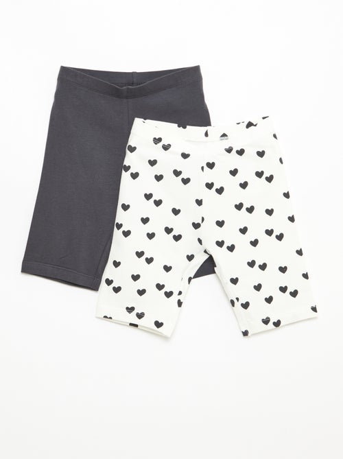 Set van 2 fietsbroeken - Kiabi