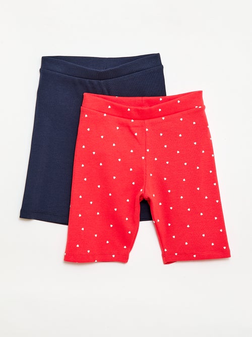 Set van 2 fietsbroekjes - Kiabi