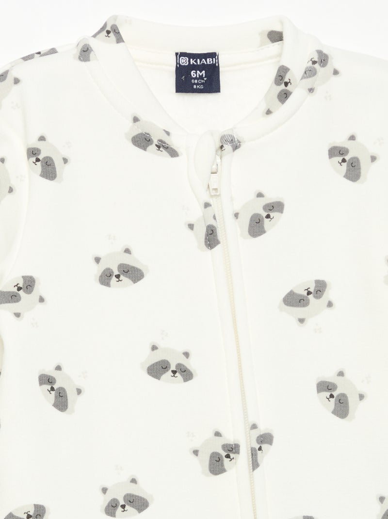 Set van 2 fleece slaappakjes Blauw - Kiabi