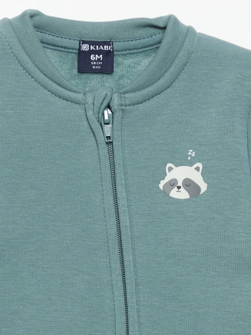 Set van 2 fleece slaappakjes Blauw - Kiabi
