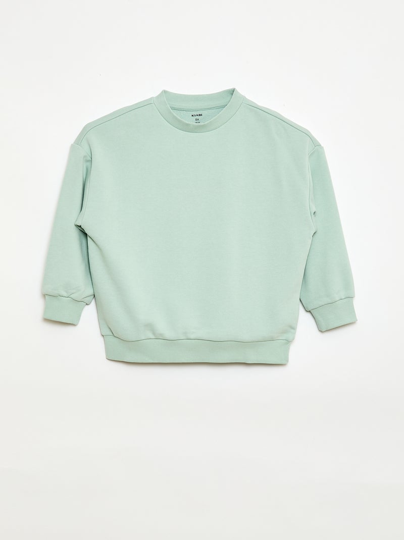 Set van 2 french terry sweaters van katoen Blauw - Kiabi