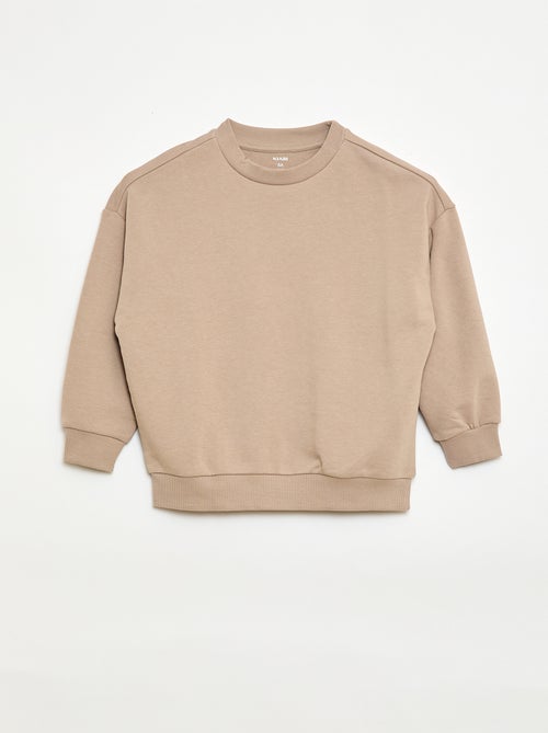 Set van 2 french terry sweaters van katoen - Kiabi