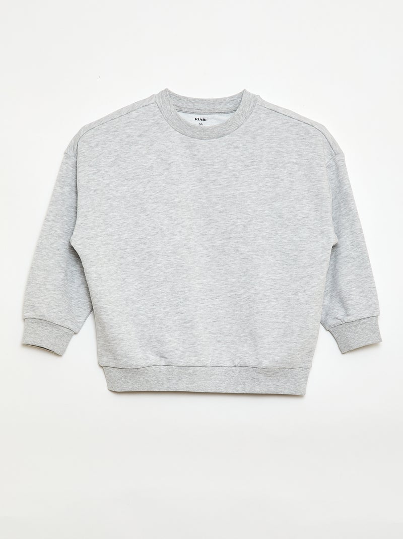 Set van 2 french terry sweaters van katoen Blauw - Kiabi