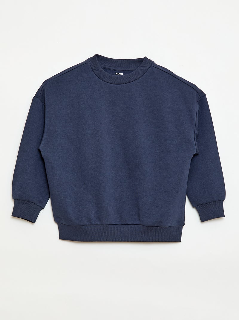 Set van 2 french terry sweaters van katoen Blauw - Kiabi