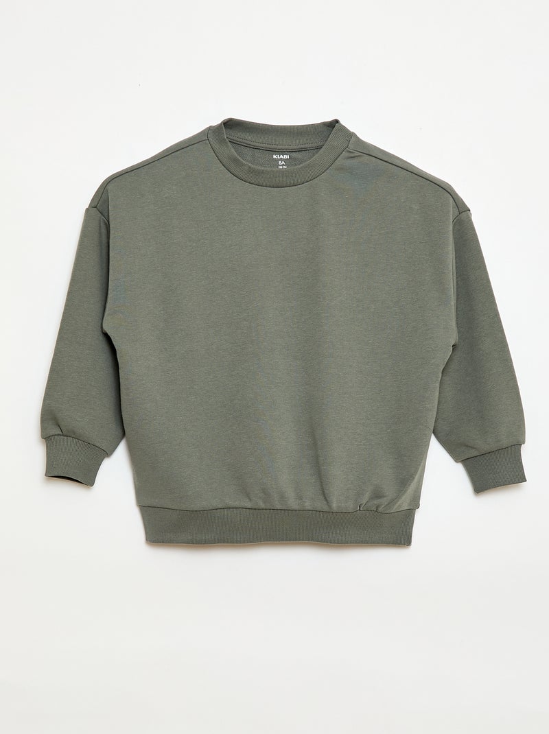 Set van 2 french terry sweaters van katoen Geel - Kiabi