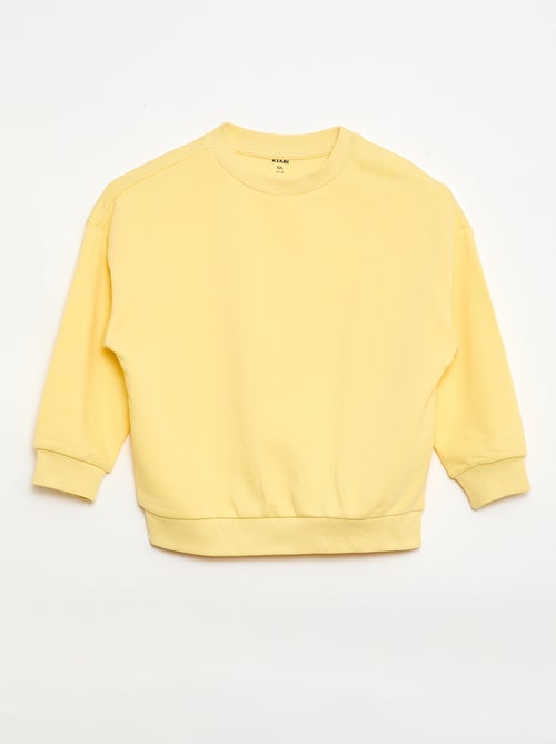 Set van 2 french terry sweaters van katoen - Kiabi