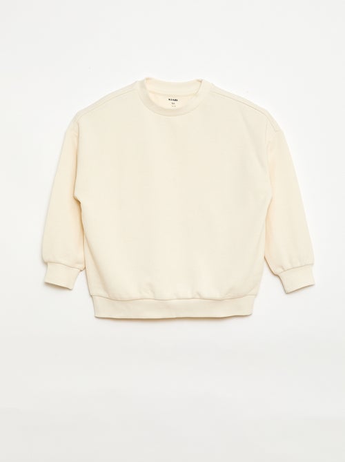 Set van 2 french terry sweaters van katoen - Kiabi