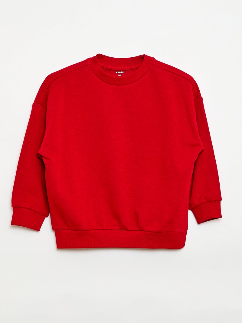 Set van 2 french terry sweaters van katoen Zwart - Kiabi