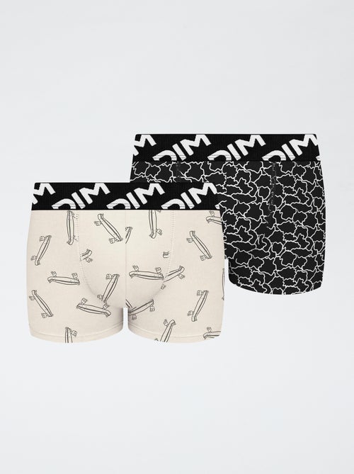 Set van 2 geprinte 'Dim' boxershorts - Kiabi Set van 2 geprinte 'Dim' boxershorts - Kiabi