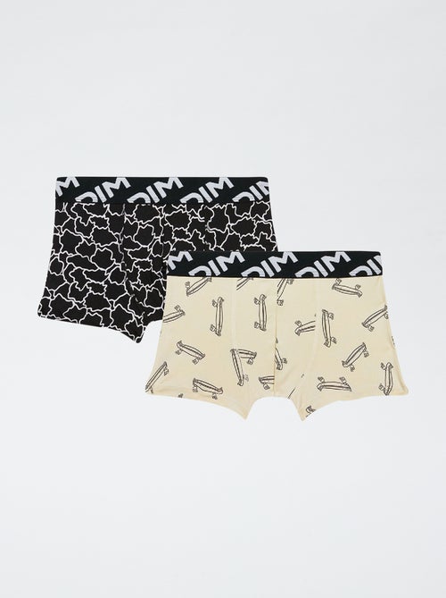 Set van 2 geprinte 'Dim' boxershorts - Kiabi Set van 2 geprinte 'Dim' boxershorts - Kiabi