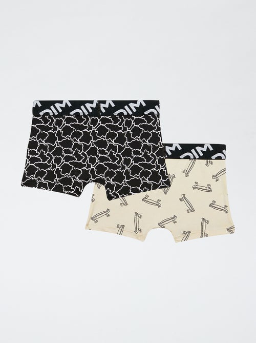 Set van 2 geprinte 'Dim' boxershorts - Kiabi Set van 2 geprinte 'Dim' boxershorts - Kiabi