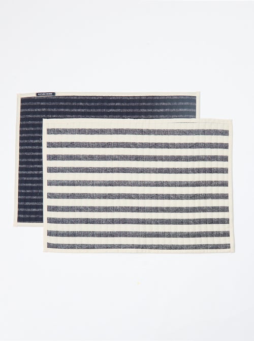 Set van 2 geprinte placemats - Kiabi Home - Kiabi