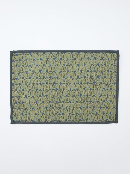 Set van 2 gewatteerde placemats (30x45 cm) - Kiabi Home - Kiabi