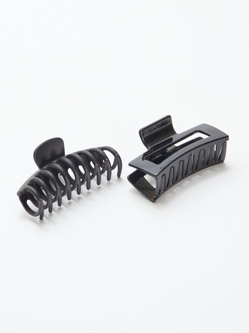 Set van 2 grote haarklemmetjes - Kiabi