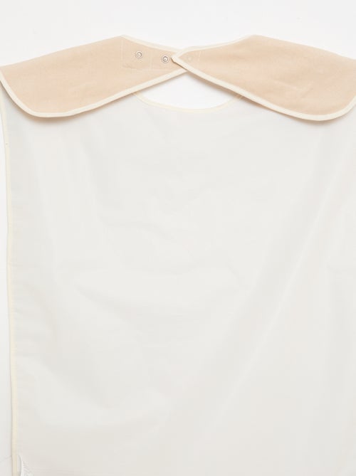 Set van 2 grote slabbetjes van badstof - So Easy - Kiabi