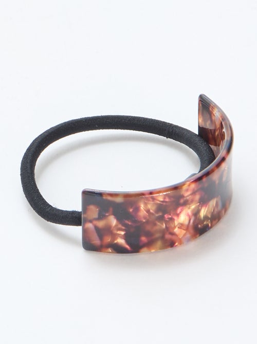 Set van 2 haarelastiekjes met sieraadjes - Kiabi