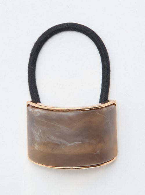 Set van 2 haarelastiekjes met sieraadjes - Kiabi