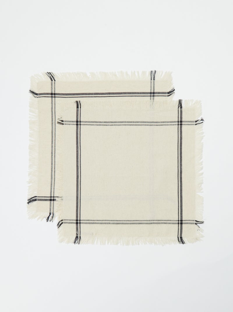 Set van 2 handdoeken - Kiabi Home BIEGE - Kiabi
